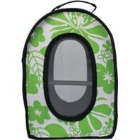 A&E Cage Company - Happy Beaks Soft Sided Bird Travel Carrier - Green - 13.5 x 9 x 18.5 Inch