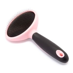 Iconic Pet - Small Slicker Brush - Pink