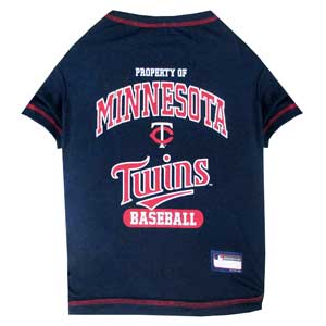Doggienation-MLB - Minnesota Twins Dog Tee Shirt - Large