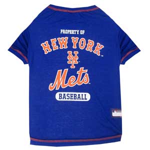 Doggienation-MLB - New York Mets Dog Tee Shirt - Small