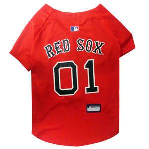 Doggienation-MLB - Boston Red Sox Dog Jersey - Medium