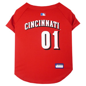 Doggienation-MLB - Cincinnati Reds Dog Jersey - Xtra Small