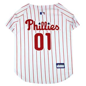 Doggienation-MLB - Philadelphia Phillies Dog Jersey - Xtra Small