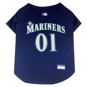 Doggienation-MLB - Seattle Mariners Dog Jersey - Small