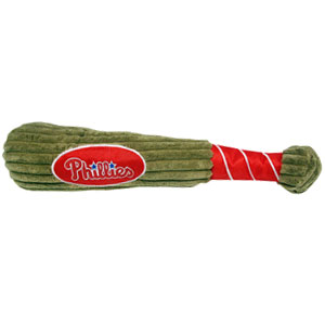 Doggienation-MLB - Philadelphia Phillies Bat Toy - 13"