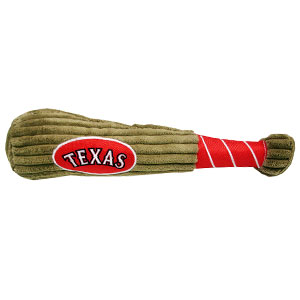 Doggienation-MLB - Texas Rangers Bat Toy - 13"
