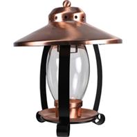 Audubon/Woodlink - Coppertop Lantern Bird Feeder - Copper&Black - 1.25 Lb Capacity