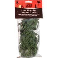 Flukers - Hermit Headquarters Live Moss For Hermit Crabs - Green - .5 oz