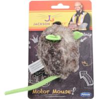 Petmate - Jackson Galaxy Motor Mouse With Catnip - Gray/Green