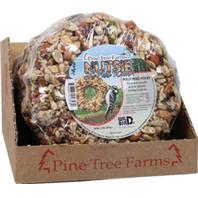 Pine Tree Farms - Nutsie Le Petite Seed Wreath Counter Pack - Brown - 1.50 Lb/6Pak