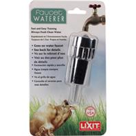 Lixit Corporation - Howard Pet - Lixit The Original Faucet Dog Waterer - Stainless Steel
