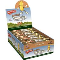 Emerald Pet Products - Smart N Tasty Peanutty Twizzies - Peanut - 6 Inch/30 Count