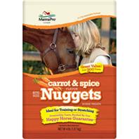 Manna Pro - Bite-Size Nuggets Horse Treats - Carrot/Spice - 4 Lb
