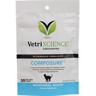 Pet Naturals Of Vermont - Composure For Cats  -Chicken Liver - 1.59oz/30 Ct