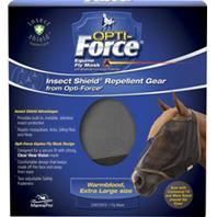 Manna Pro - Opti-Force Equine Fly Mask With Insect Shield - Extra Large