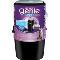 Litter Genie - Litter Genie Plus Cat Litter Disposal System - Black 