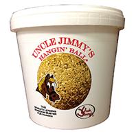 Uncle Jimmys Brand - Uncle Jimmy S Hangin  Ball Treats For Horses - Sugar Free - 3 Lb