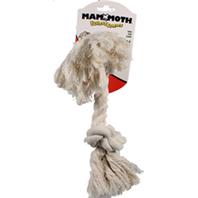 Mammoth Pet Products - Flossy Chews Cotton Rope Bone Dog Toy - White - 14 Inch/Large