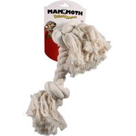Mammoth Pet Products - Flossy Chews Cotton Rope Bone Dog Toy - White - 16 Inch/Xlarge