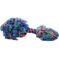 Mammoth Pet Products - Flossy Chews Color Rope Bone Dog Toy - Multicolored - 19Inch/Colossal