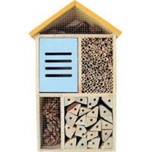 Natures Way Bird Products - Five Chamber Deluxe Beneficial Insect House -  Cedar - 17X10.3X4.4 Inch