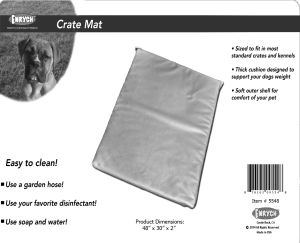 Enrych Pet - Prison Bed Crate Pads 48" x 30" x 2"