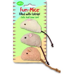 Mesa Pet Products - Fun-Mice-3-pack