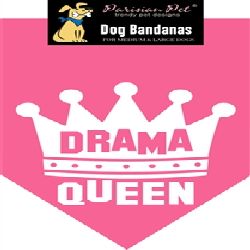 Parisian Pet Drama Queen Dog Bandana-Small