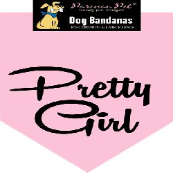Parisian Pet Pretty Girl Dog Bandana-Medium/Large