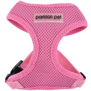 Parisian Pet Mesh Harness Light Pink-XSmall