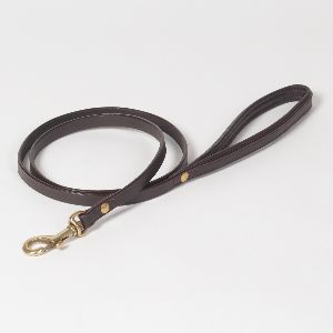 Hound?s Best  - Small "Dover" Leather Dog Leash - 4 feet