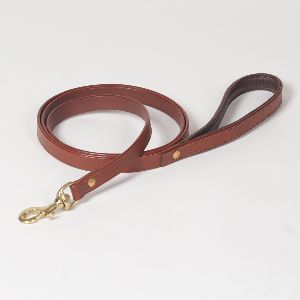 Hound's Best - Medium "Leeds" Leather Dog Leash - 6 feet