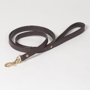 Hound's Best - Medium "Dover" Leather Dog Leash - 6 feet