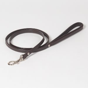 Hound?s Best - Small "Warwick" Leather Dog Leash - 4 feet