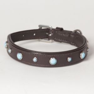 Hound?s Best - Small Genuine Leather Dog Collar "Arizona"