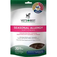 Bramton Company - Vets Best Seasonal Allergy Soft Chew - 4.2 Oz/30 Day