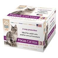Durvet - PetD - Focus Cat Vax 3 - 1 Dose