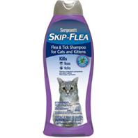 Sergeant S Pet Products P - Skip-Flea & Tick Shampoo For Cats - Coconut Berry - 18 Oz