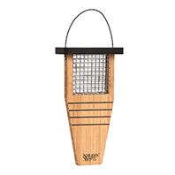 Natures Way Bird Products - Tail-Prop Suet Feeder - Bamboo - 14X7.875X3 Inch