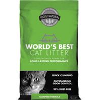 World's Best Cat Litter - Worlds Best Cat Litter Clumping Formula - 14 Lb