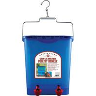 Harris Farms - Free Range Poultry Watering Cup Drinker - Blue - 4 Gallon