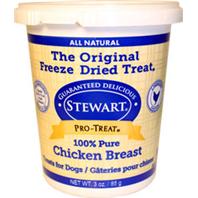 Stewart - Freeze Dried Chicken Breast Treats For Dogs - Chicken - 3 oz
