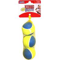 Kong Company - Ultra Squeakair Ball - Yellow/Blue - Medium