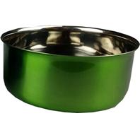 A&E Cage Company - Stainless Steel Coop Cup With Bolt Hanger - Green - 20 oz