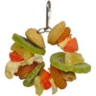A&E Cage Company - Hbtropical Delight - Deluxe Fruit & Nut Ring - Multi - Small