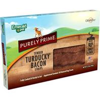 Emerald Pet Products  - Purely Prime Bacon Strips  - Turducky - 2.25 oz