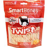 Petmatrix, Llc - Smartbones Smart Twist Sticks - Chicken- 50 Pk