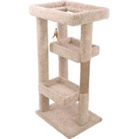 Ware Mfg - Tabby Terrace Cat Furniture - Natural - 20Wx24Dx55H