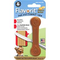 Pet Qwerks - Flavorit Flavored Nylon Bone - Peanut Butter- Small