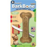 Pet Qwerks - Barkbone Wood Flavored Bone - Mint- Small